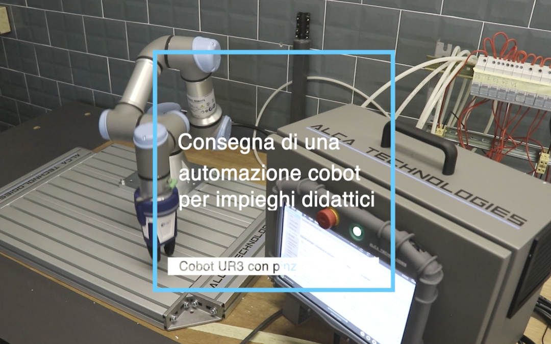 Consegna di un Cobot per usi didattici